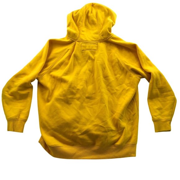 Golden State Warriors Men's Hoodie Jacket Size XL Full Zip NBA Yellow - Picture 2 of 10